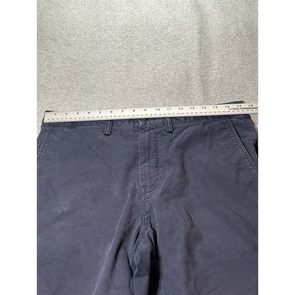 Polo Ralph Lauren Shorts Mens W34 Stretch Classic Fit Navy Blue Chino Golf - Picture 5 of 14